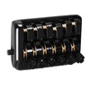 Headless Guitar Bridge Tailpiece Fixed 6 String Electric Guitars Roller