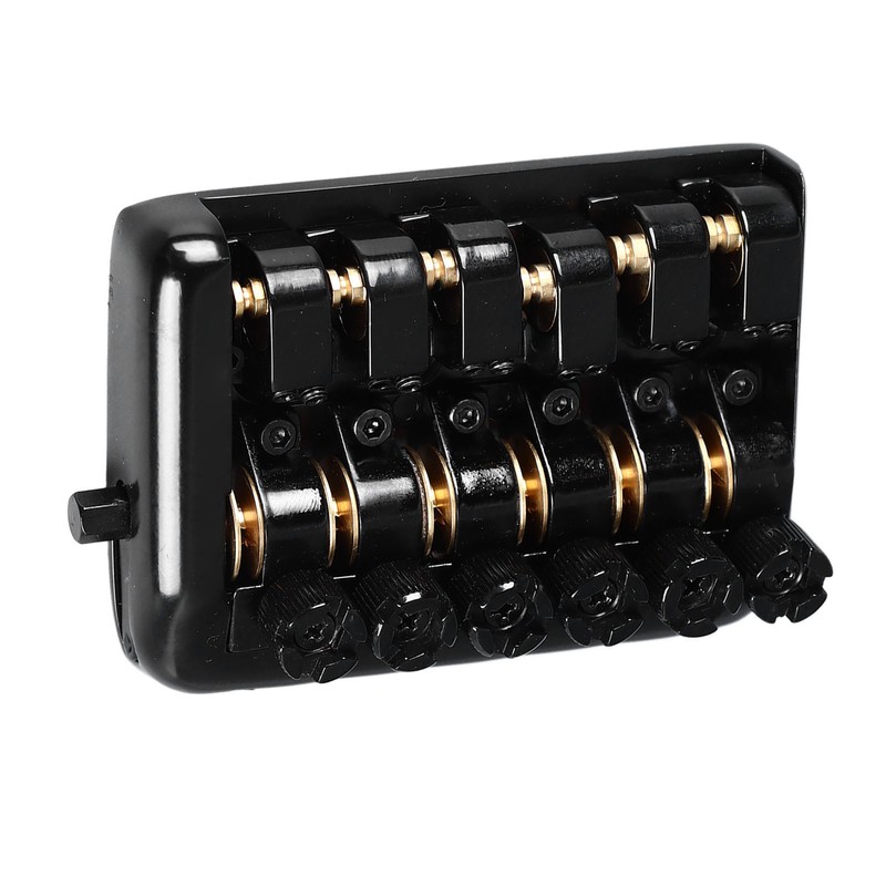 Headless Guitar Bridge Tailpiece Fixed 6 String Electric Guitars Roller