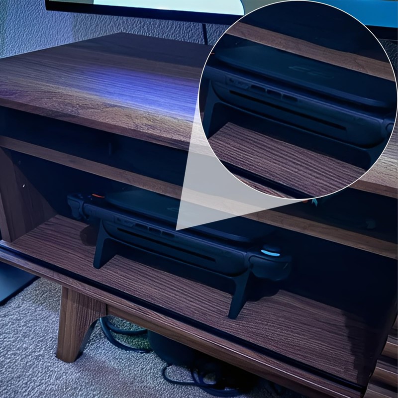 Falnvita Game Consoles Stand for Switch 2 (2025), Horizontal Angled