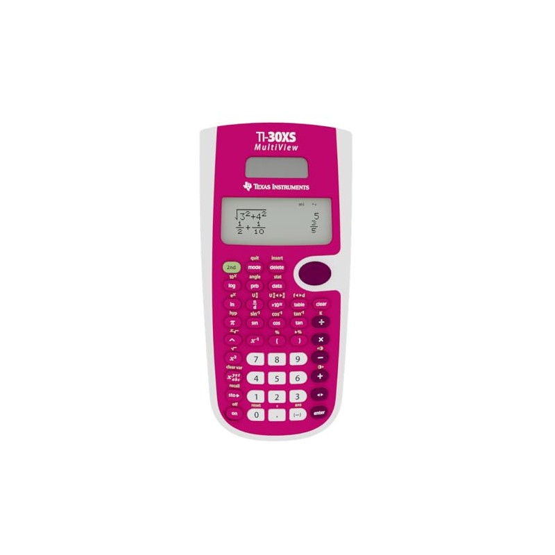 Texas Instruments Calculadora científica TI-30XS Multiview (rosa)