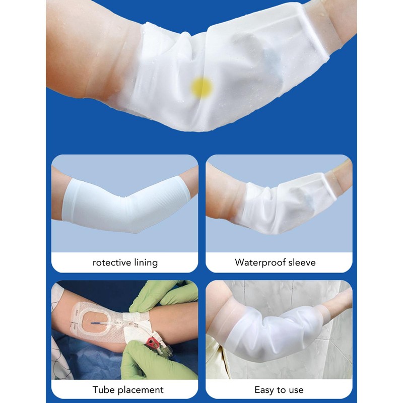 Upper Arm Cast Cover for Shower Waterproof Upper Arm Line