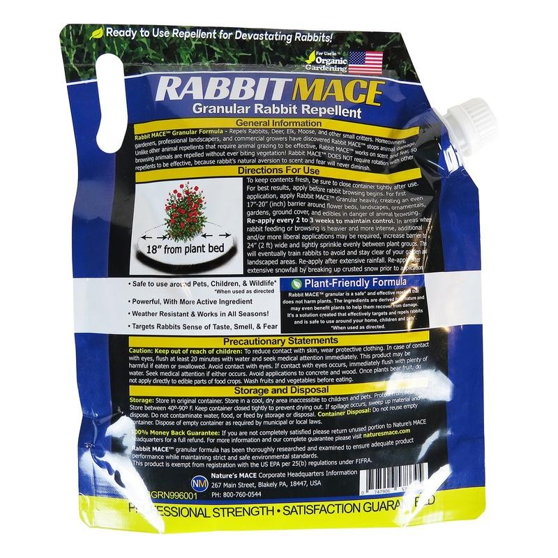 Rabbit MACE Granular Rabbit Repellent - Size: 7 lb