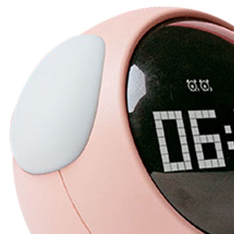 Expression Clock Cute Dog Shape Multifunctional LED Digital Alarm Clock