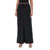 WAYF Women's Maxi Skirt, Black, M