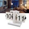 Retro Digital Flip Down Clock Battery Powered Flip Desk Clock