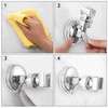 Heizi Shower Head Holder Angle Adjustable Shower Hooks Set of