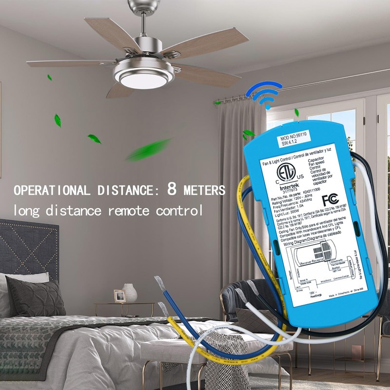 Replacement Ceiling Fan Remote Control Receiver for Hunter Ceiling Fan