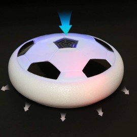 Fútbol Flotante, Juguetes para niños, fútbol Flotante con luz LED de Colores para niños, Juego para Interiores y Exteriores, de cumpleaños para niños