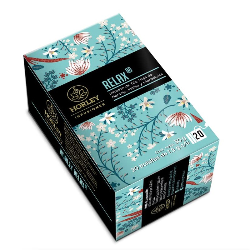 Horley RELAX Infusion de Tila, Hoja de Naranjo Melisa y