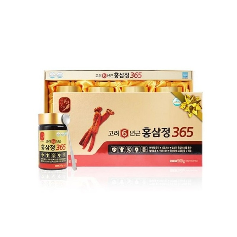 생활용품 약 VT-LA 한삼수 고려6년근 홍삼정 365 240gx4병 Household Item