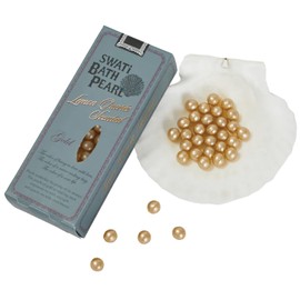SWATi BATH PEARL (S) Swathy Bath Pearl Gold 10g Lemon Quartz Scent
