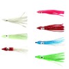 Luminous Octopus Trolling Bait, 9 cm x 10 Pieces, Soft
