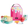 PackIt® Freezable Playtime Lunch Box, Pink Popsicle, Built with EcoFreeze®