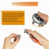JinPhon 1/4 Inch Professional Ratchet Set, Socket Spanner Set 1/4,
