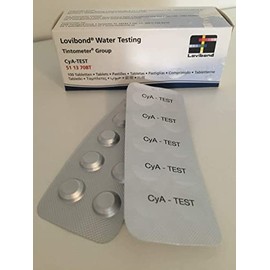 SPARE PARTS 100 CYA TEST PADS - CYANURIC ACID LOVIBOND FOR POOL TEST