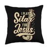 I Play Sitar For Jesus - Christian Throw Pillow
