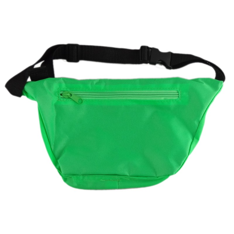 Neon Green Party Fanny Pack, One Size