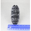 matte Blackhair clip plastic 3 3/8 inches long big barrette