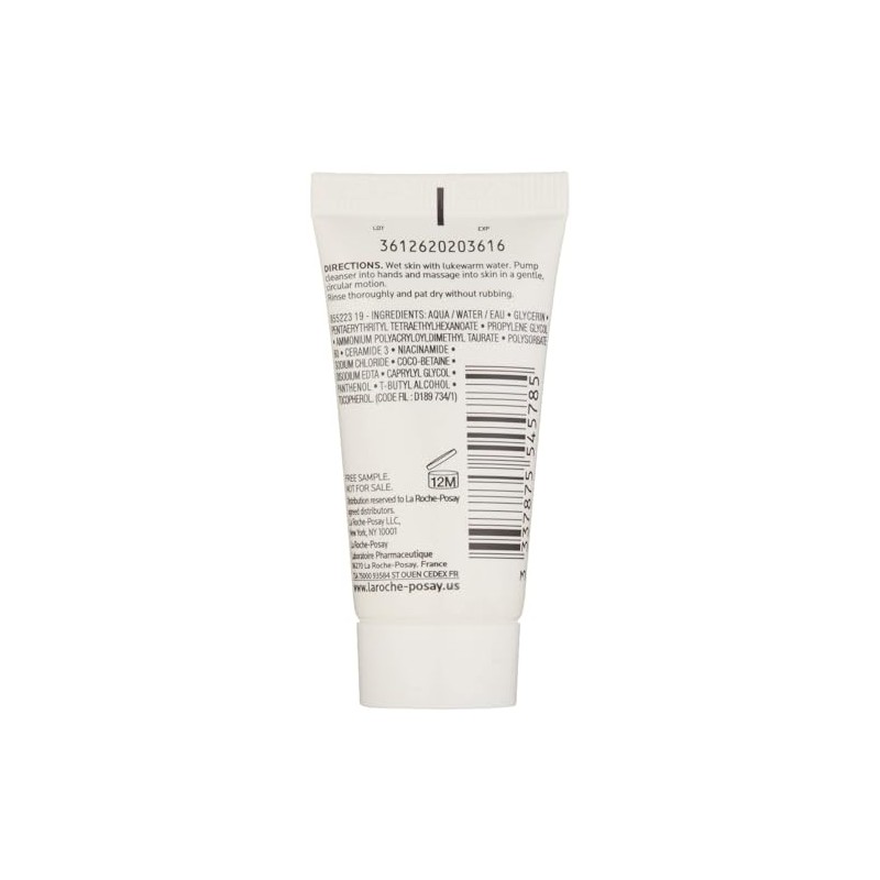 La Roche-Posay Tolerance Hydrating Gentle Face Wash Cleanser for Normal