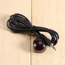 KIMISS IR Blaster Cable, 3.5mm Infrared Remote Extender, 1.5m, Compatible with AV Equipment & Set Top Box