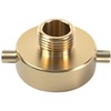 SpringSpray 1-1/2" NST (NH) Female x 3/4" GHT Male Brass