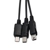 BWESOO Black 10 in 1 Universal USB Cable, Multiple Universal