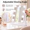 Hollywood Vanity Makeup Mirror with 9 LED Bulbs, 3 Color