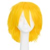 S-noilite Women Mens Short Fluffy Straight Hair Wigs Anime Cosplay