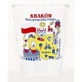 Krakow Poland Great Polish Cities Collection Shot Glass