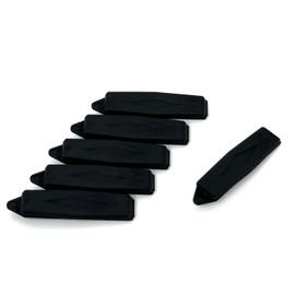 Dog Hair Clip Diamond Pack of 6 Black 18