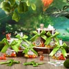 CPEGHDVM 50 Pcs Safari Party Favors Jungle Animal Candy Bags