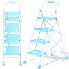 Step Ladder Foldable Folding Stool - for Home Adults Kitchen