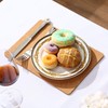 Cork Coasters Square Self-Adhesive Cork Large Coasters Pads Backing Sheets