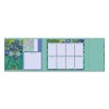 Weekly Planner Organiser With Sticky Notes - Van Gogh Irises