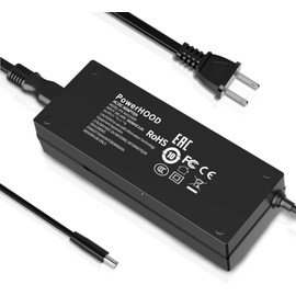 PowerHOOD DC15V AC Power Adapter Compatible with RALENO PLV-S300 PLVS300 VL-S300K LED Panel Soft Light 45W Led Video Camera Light 15volt Switching Power Supply Cord 15.0 Volts Charger Mains PSU