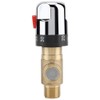Thermostatic Mixing Valve, Brass Thermostatic Water Blending Mixer Valve Temperature