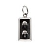 Treasure Bay Men's Women's 925 Silver Skulls Pendant Biker Jewellery