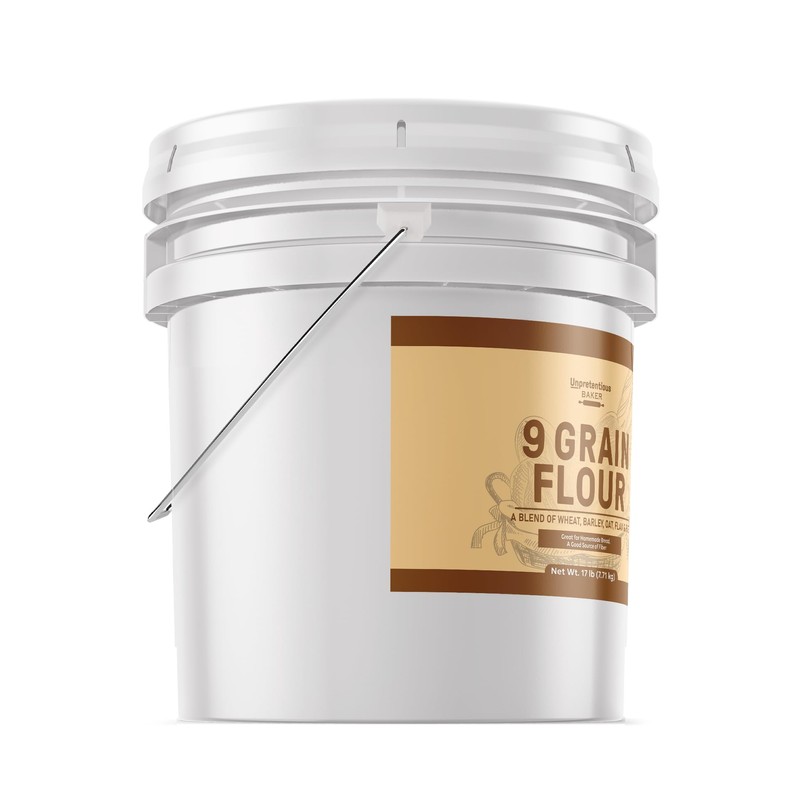 Unpretentious 9 Grain Flour, Bread & Dough, Food Storage, Fresh