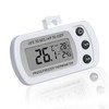 Refrigerator Thermometer, Small Digital Thermometer, Electronic Thermometer, Indoor Thermometer, Waterproof,