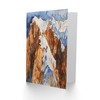 Artery8 Greeting Card Mountain Climbing Sport Summit Snow Climbers For