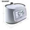 SHARP Projection Alarm Clock with Soothing Nature Sleep Sounds –