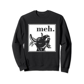Funny Meh Goat Christmas Goat Lover The Goat Whisperer Sweatshirt