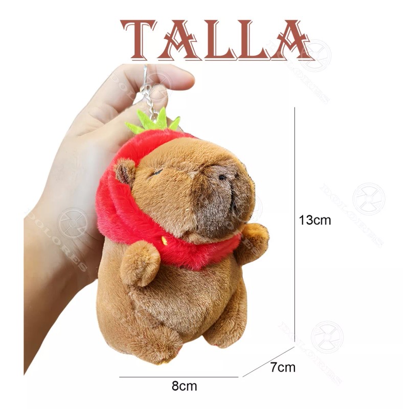 Dolores Peluche Capibara Animal Capybara Niños Bebe Regalo