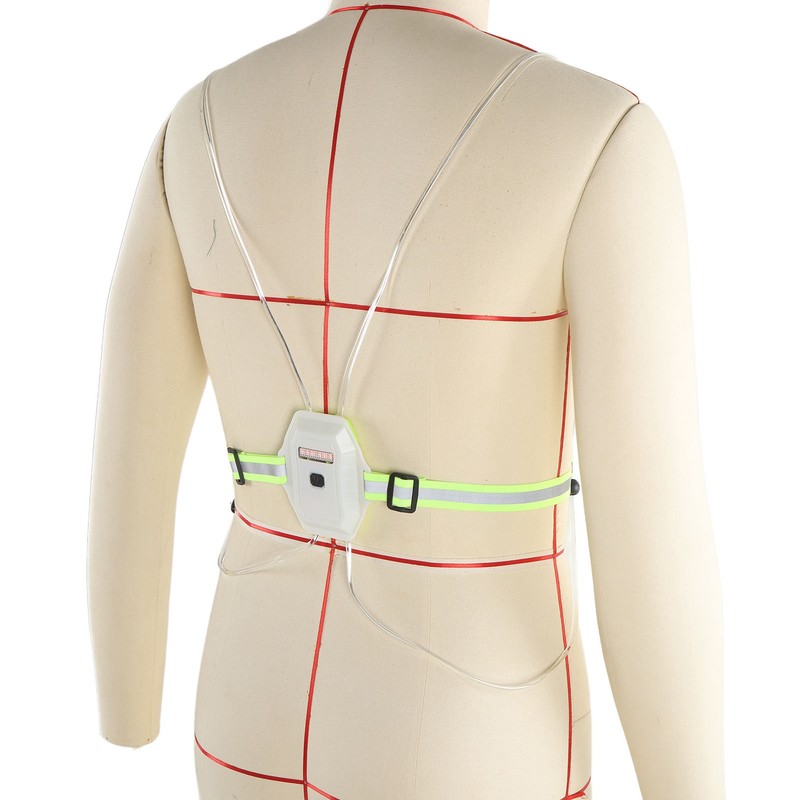 Wearable Night Light USB Charging Waterproof Warning Vest for Outdoor