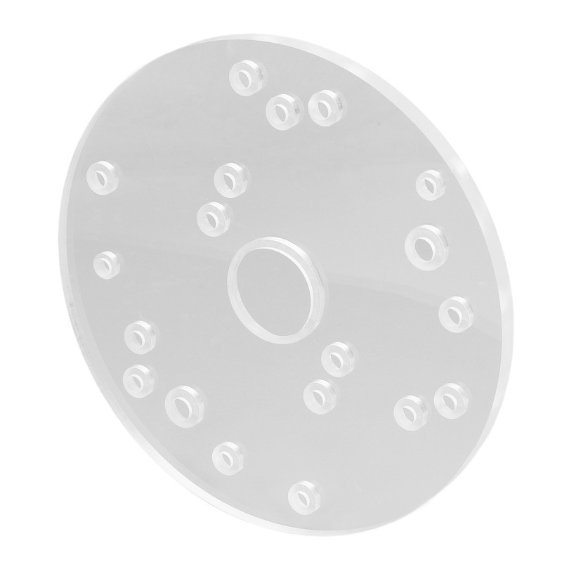 Universal Router Plate Kit Acrylic Baseplate for Bosch 6 1/2in