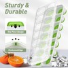 Ice Cube Tray with Lid, 2 Packs 28 Cubes Durable