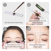 Horizontal Bead Mapping Ruler Professional Eyebrow Measure Ruler with String