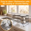 Cooling Racks for Baking, 3-Tier Stackable Wire Cooling Rack Set
