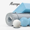 8ct Box Lacrosse Balls Very Firm - Practice or Yoga Massage, White