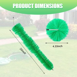 NowDoWin 4'' Septic Tank Filter, Septic Filter Easily Installs In Any Existing 4'' Pipe or Baffle, Compatible with STF-110, Green